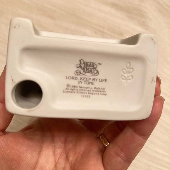 Precious Moments retired! Lord, Keep My Life in Tune, plays Amazing Grace 1984 - Picture 11 of 12